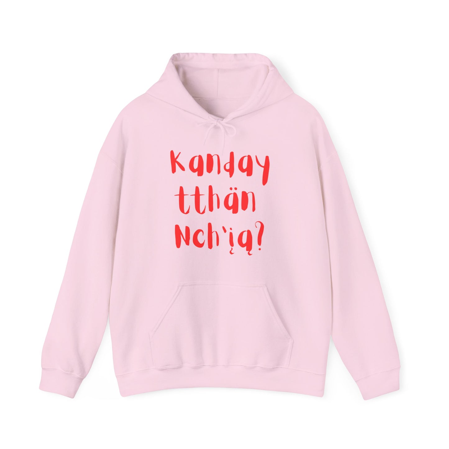 "Got Moose Meat?" Hoodie Red Font