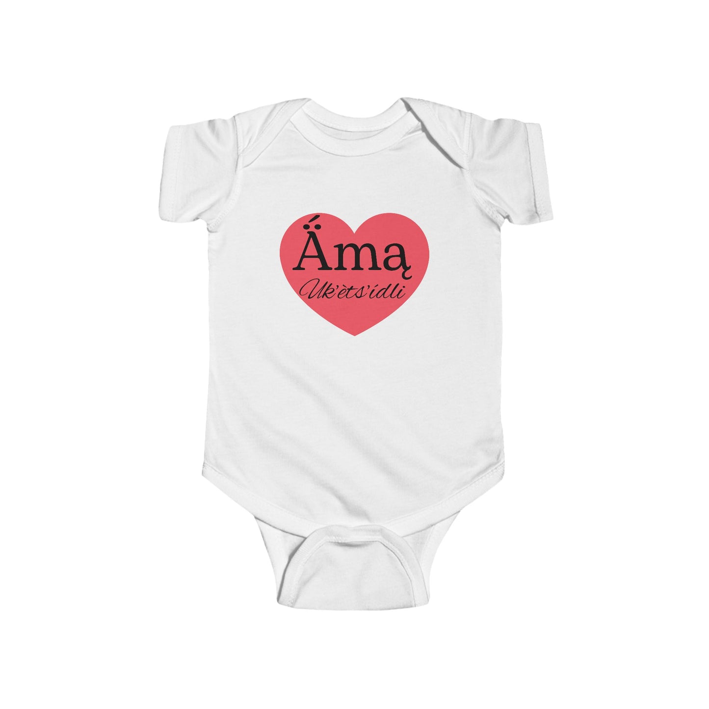 "I Love My Mom" Baby Onesie