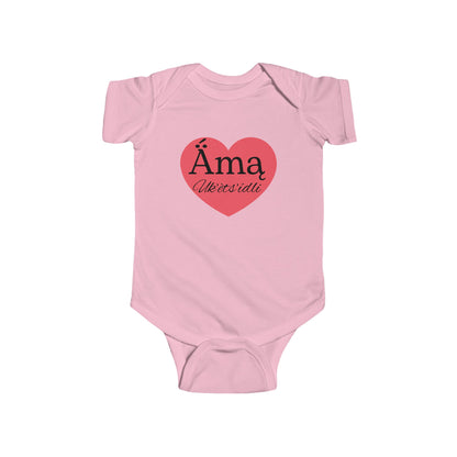 "I Love My Mom" Baby Onesie