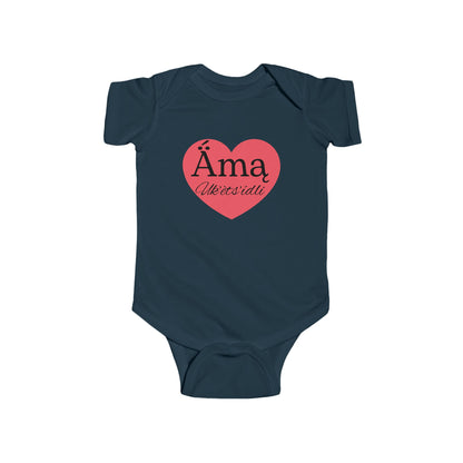 "I Love My Mom" Baby Onesie