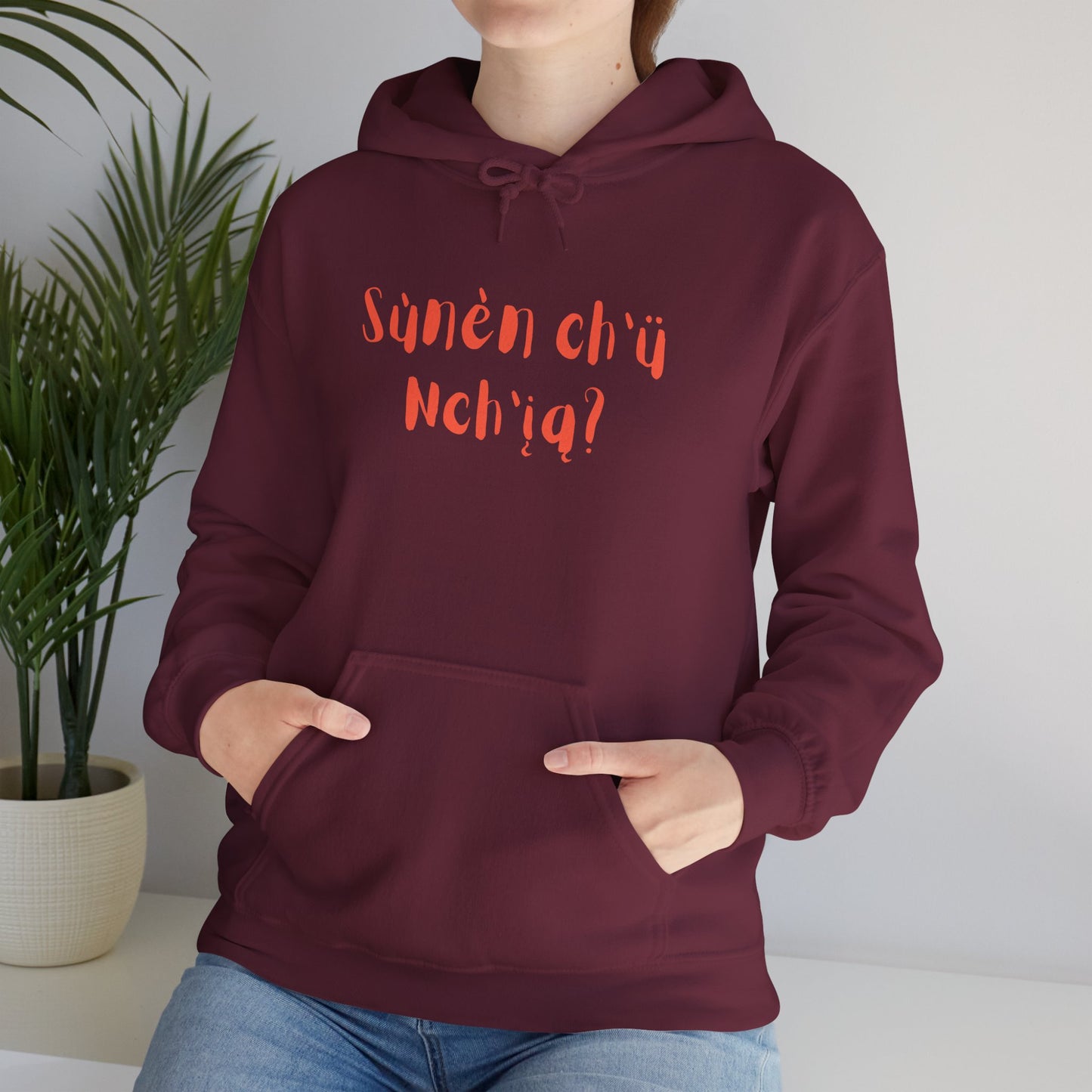 "Got Bannock?" Hoodie Orange Font