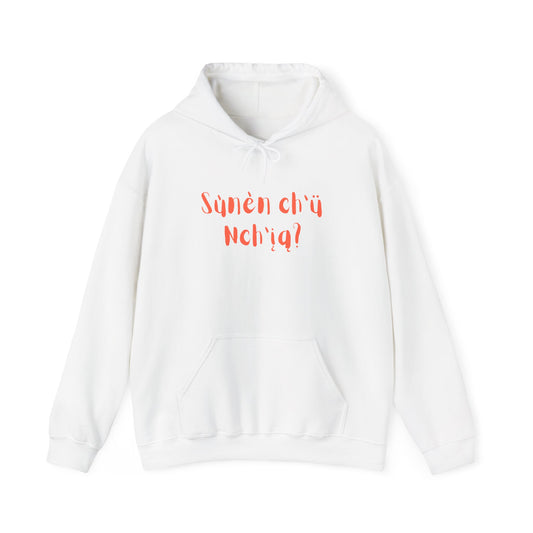 "Got Bannock?" Hoodie Orange Font
