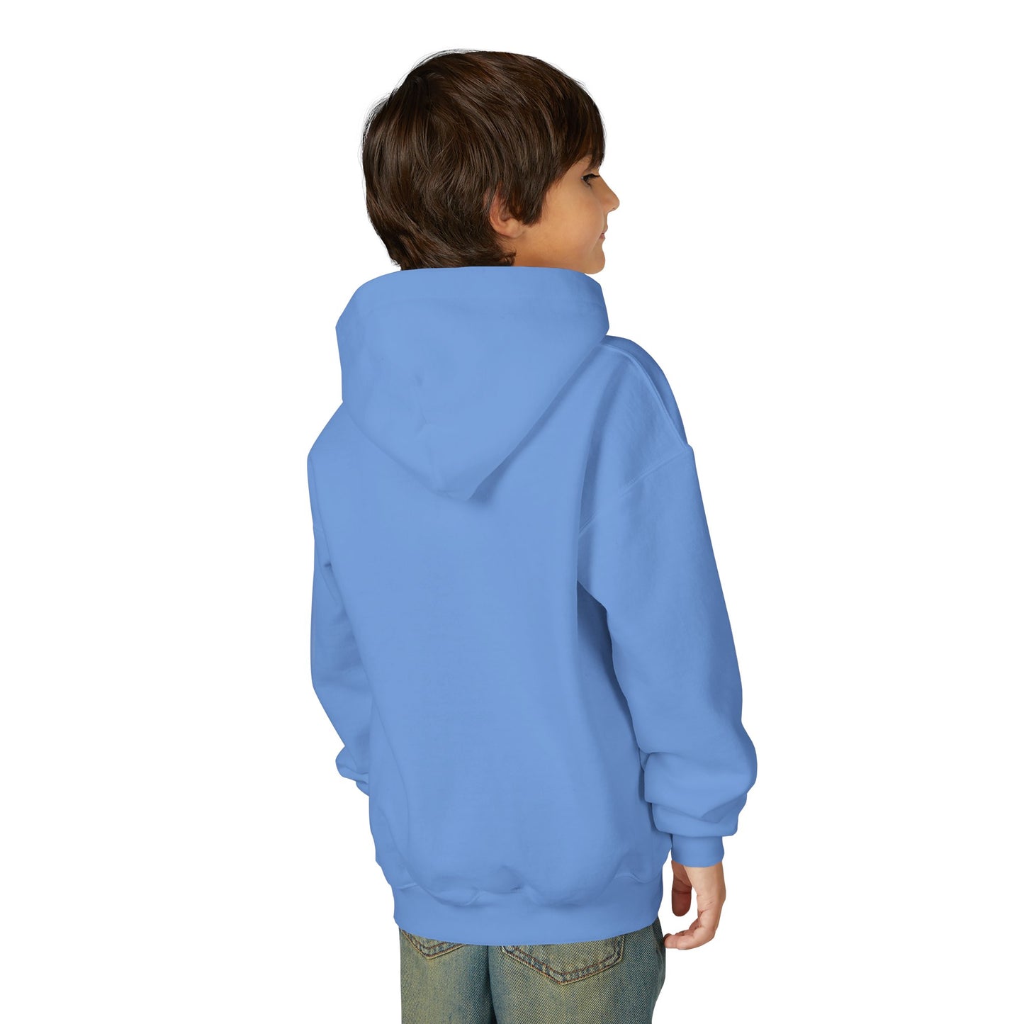 Youth Beaded Flower Hoodie Red