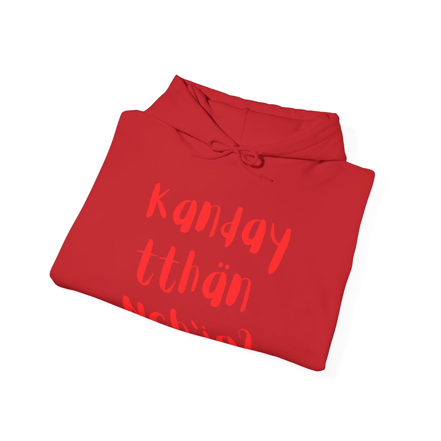 "Got Moose Meat?" Hoodie Red Font