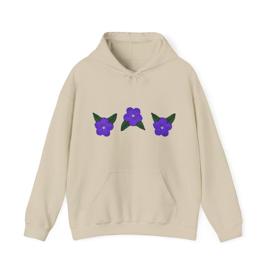 Nt’ąyą (Flower) NPLS Hoodie Purple