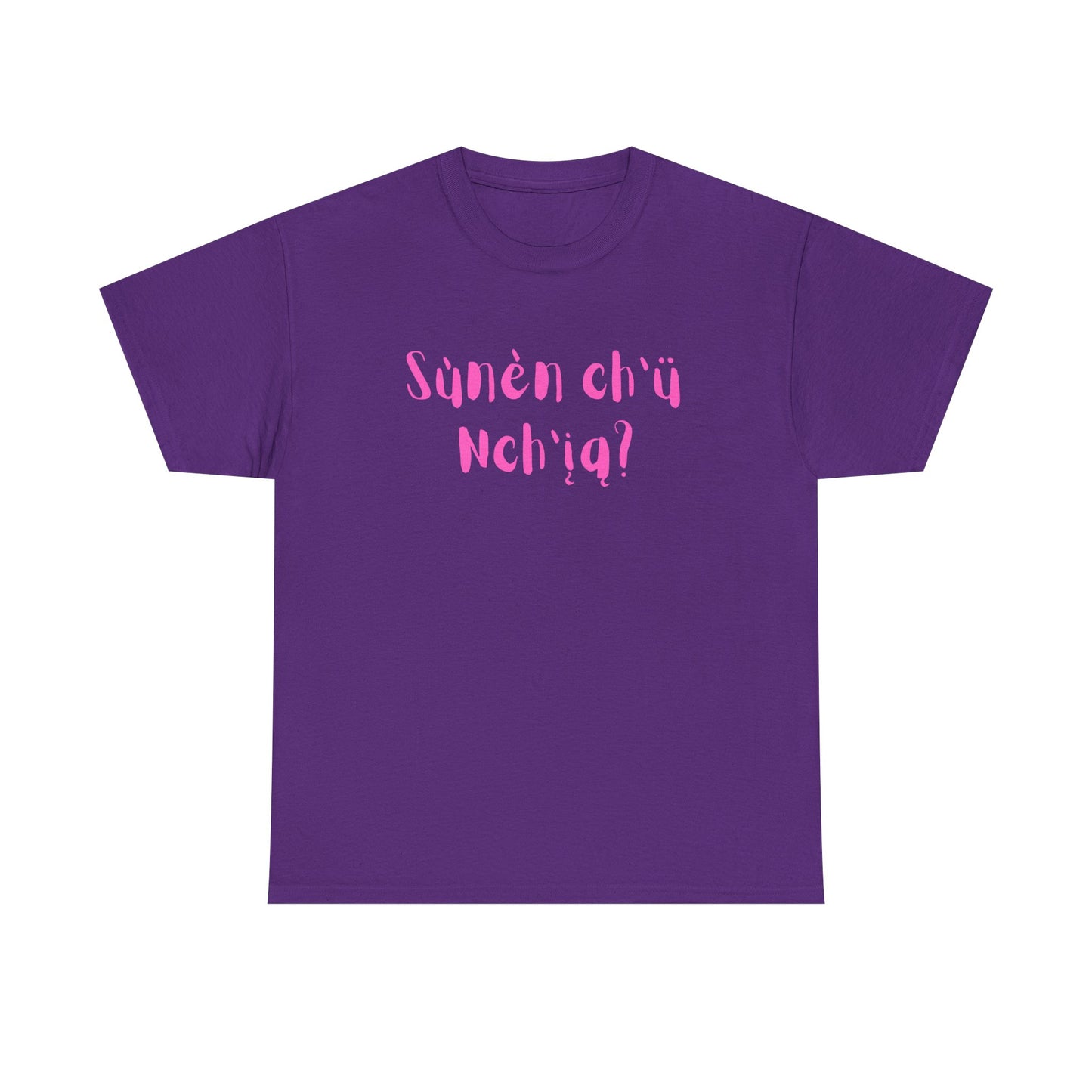 "Got Bannock?" Tee Pink Font