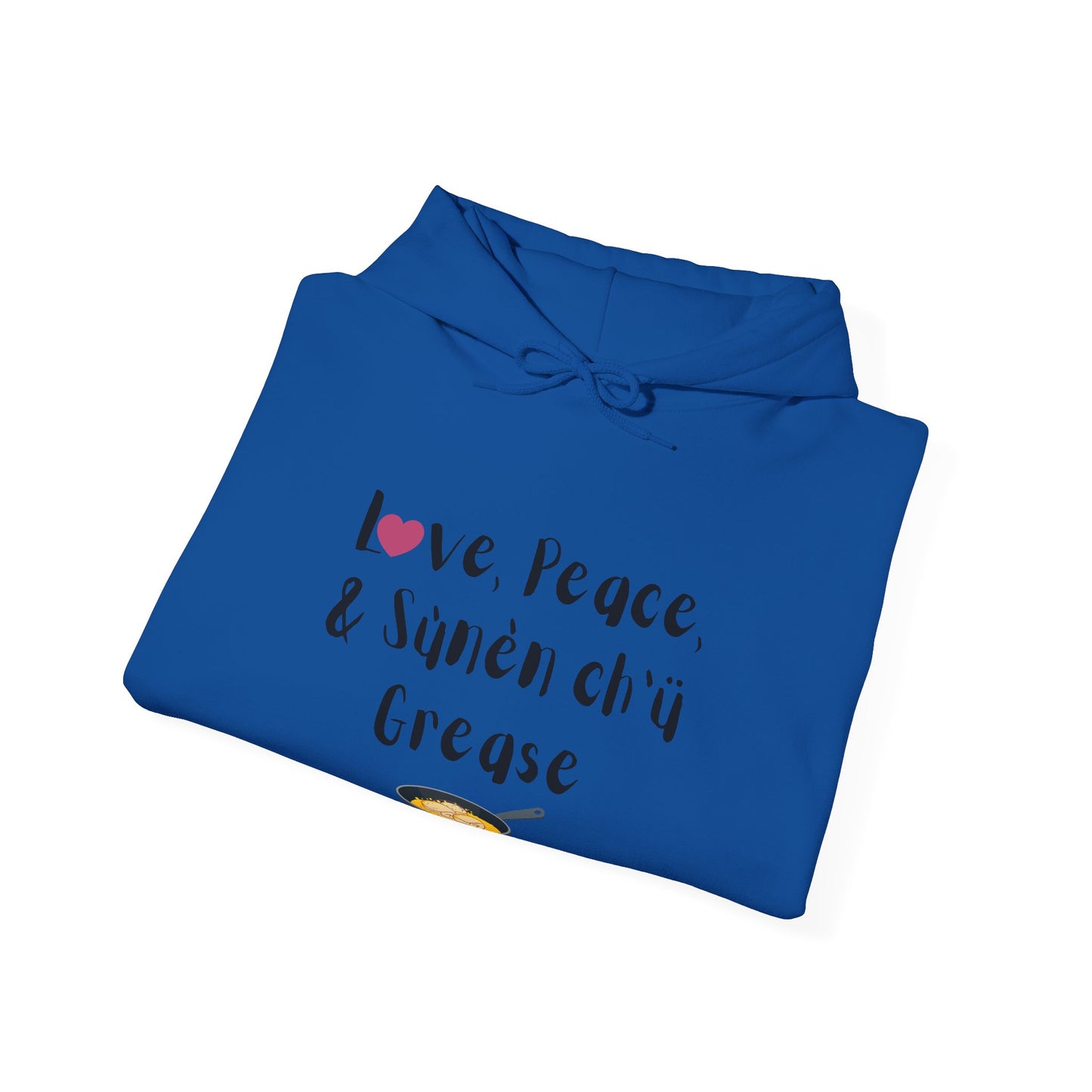Love, Peace, & Bannock Grease Hoodie