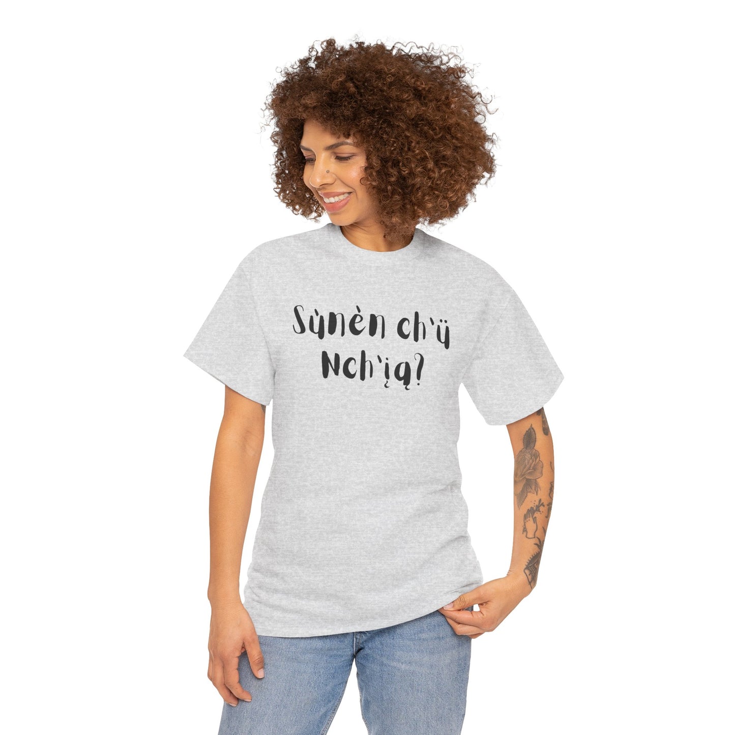 "Got Bannock?" Tee Back Font