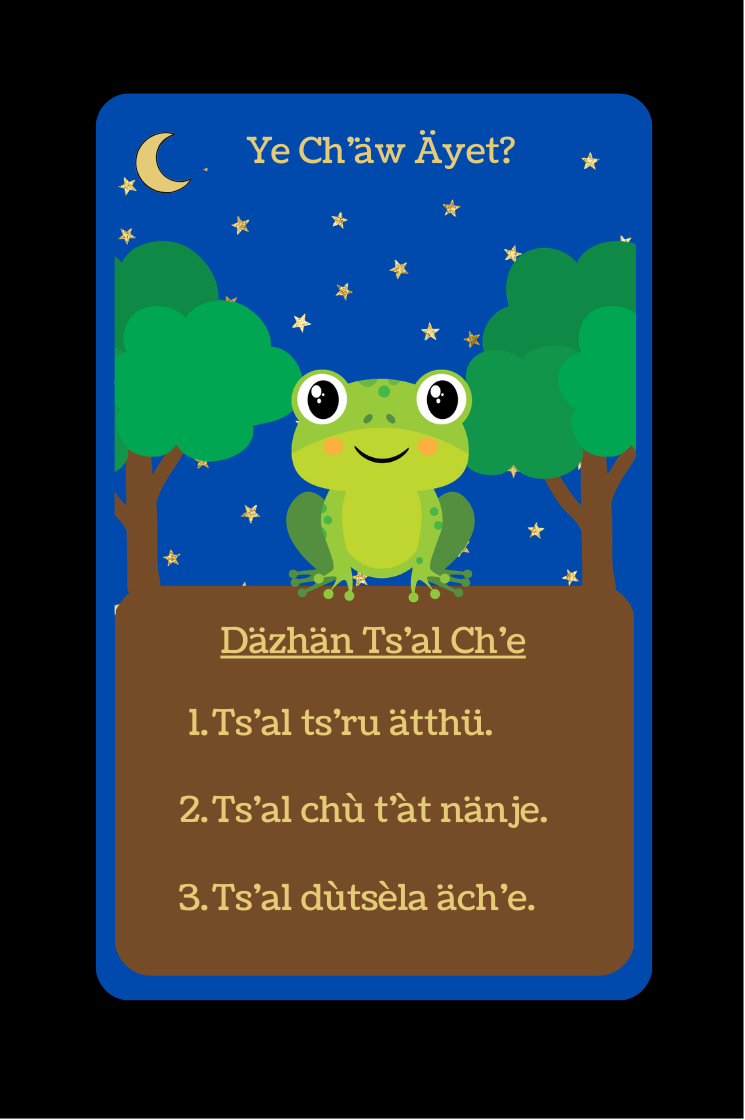 Ye Ch’äw Äyet? - Nena Card Deck