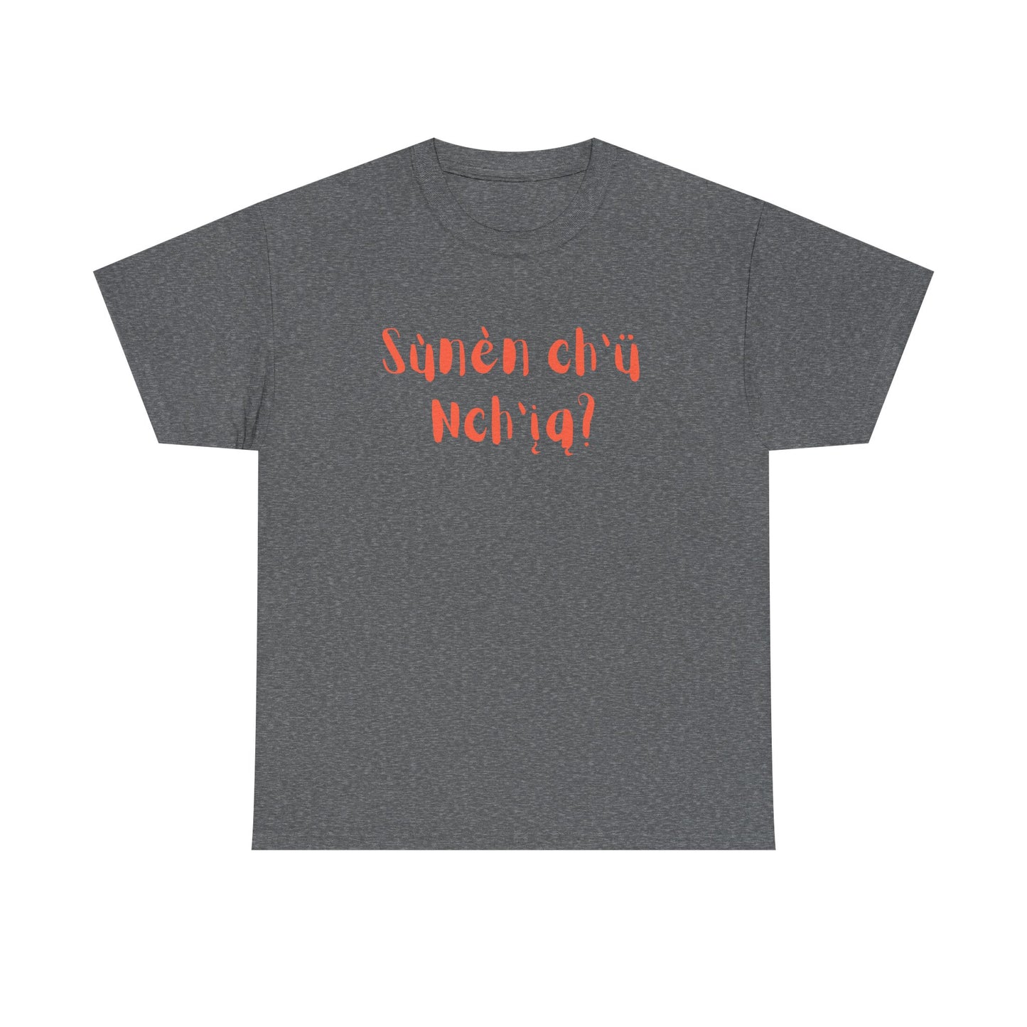 "Got Bannock?" Tee Orange Font