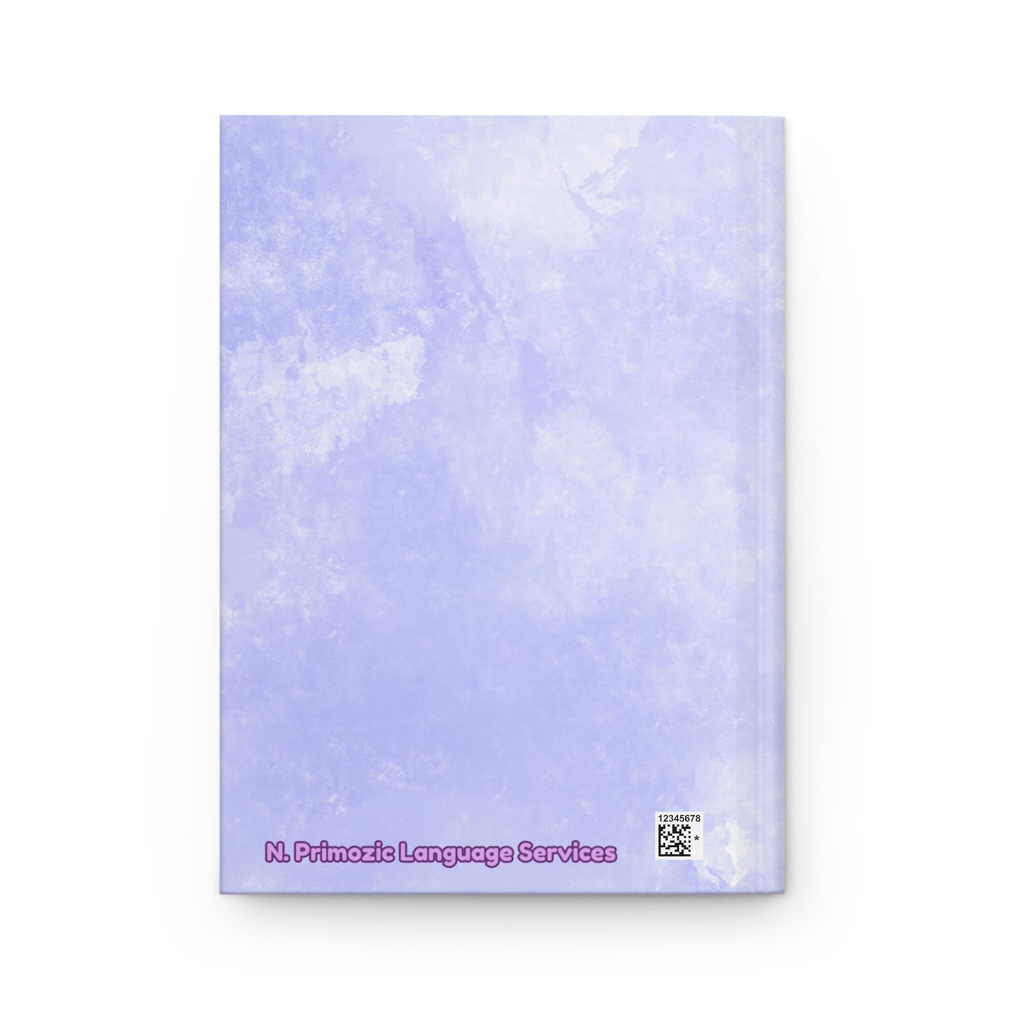 Hardcover Journal — "Dän K’e Düüye" Lavender Notebook for Language Learners