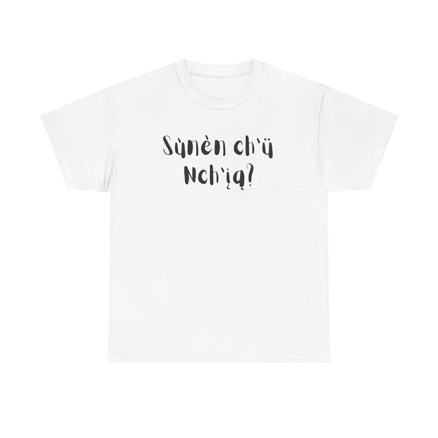 "Got Bannock?" Tee Back Font