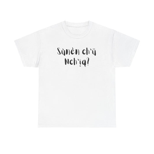 "Got Bannock?" Tee Back Font